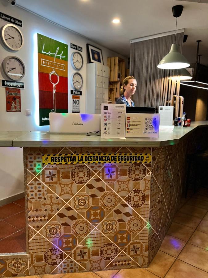 Loft Apart&Hostal Lloret de Mar Bagian luar foto